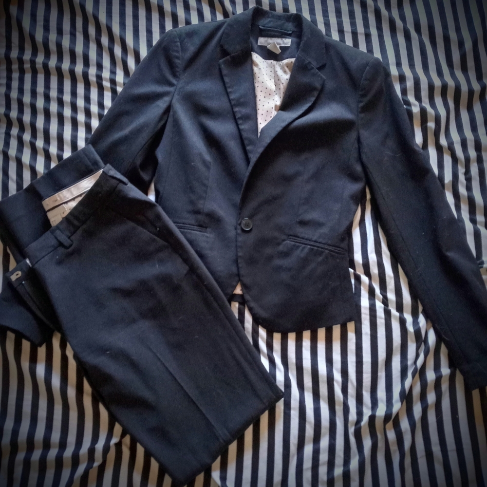 H&M Black Suit